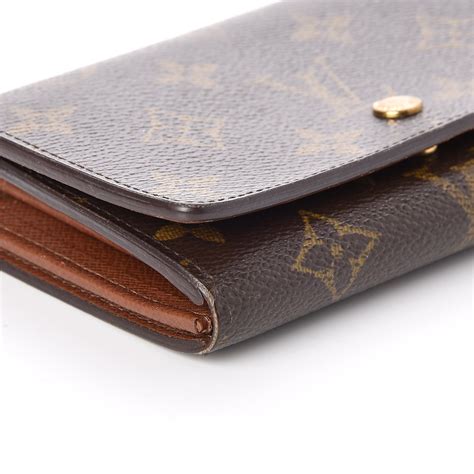 louis vuitton monogram porte monnaie tresor wallet|louis vuitton wallets 2008.